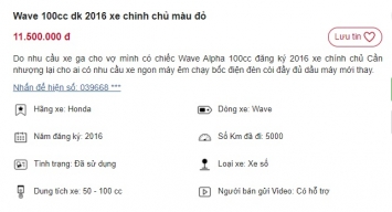 Chiếc Honda Wave Alpha giá chỉ còn 11 triệu, rẻ hơn Yamaha Sirius 10 triệu: Cơ hội mua xe cực hời! ảnh 1