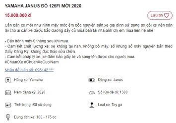 'Sốt xình xịch' đối thủ Honda Vision rao bán giá 15 triệu, rẻ hơn Honda Wave Alpha mới 5 triệu ảnh 1