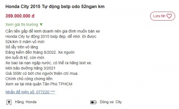 ‘Lác mắt’ trước chiếc Honda City giá chỉ còn 359 triệu, rẻ hơn Toyota Vios mới 2021 tận 200 triệu ảnh 1
