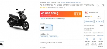 Giá Honda Air Blade giảm mạnh 8 triệu ‘chạy đua’ cùng Honda SH 150i, cơ hội mua xe cực ngon ảnh 1