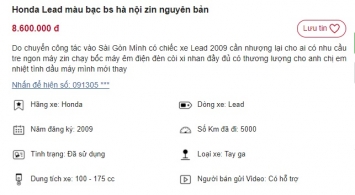 Chiếc Honda Lead giá chỉ còn 8 triệu, rẻ hơn Honda Air Blade tận 30 triệu khiến dân tình choáng váng ảnh 1