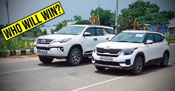 Kia Seltos chạy đua Toyota Fortuner