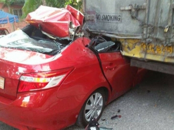 Toyota Vios tai nạn