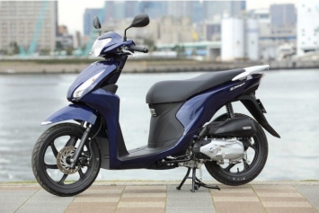 Honda Dio 110, đối thủ của SH Mode và Honda Vision, xe màu xanh ngọc