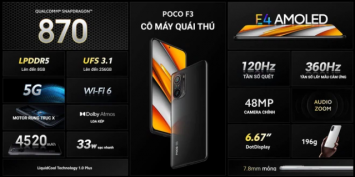 POCO F3 và X3 Pro ra mắt tại Việt Nam: Thông số ấn tượng, giá 'siêu hạt rẻ'