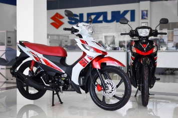 Xe tay ga Suzuki Saluto sở hữu bạn dạng tăng cấp 2022 đối đầu Yamaha Grande