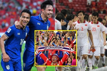 Chạm tay vào ngôi vương AFF Cup 2021, CĐV Thái Lan có hành động 'khó chấp nhận' với ĐT Việt Nam