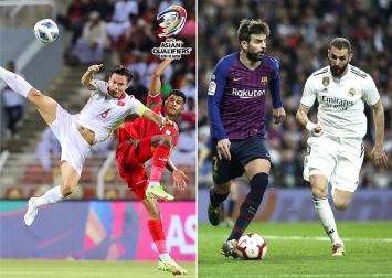 Lịch thi đấu bóng đá hôm nay 20/2: Bất ngờ ở VL World Cup 2022; Siêu kinh điển Real vs Barca có biến