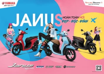 Yamaha Janus hoàn toàn mới ra mắt khách Việt: Thiết kế miễn chê, giá bán hấp dẫn đe nẹt Honda Vision