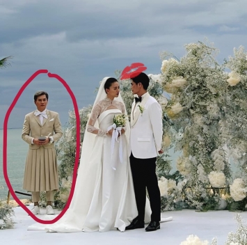 Phù dâu Nam Trung chiếm spotlight tại hôn lễ Ngô Thanh Vân khi mặc váy xếp ly ‘có một không hai’