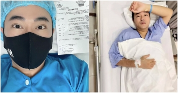Loạt sao Việt lo lắng khi ca sĩ Minh Quân phải nhập viện hậu cắt bỏ 80% dạ dày