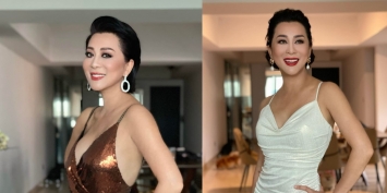 MC Nguyễn Cao Kỳ Duyên gây choáng ngợp khi diện váy cắt xẻ, khoe vòng 1 căng tràn dù đã U60