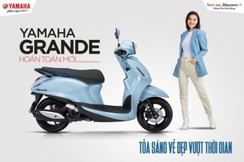 Yamaha Grande 2022 hoàn toàn mới trình làng: Thiết kế đẹp mắt, tiết kiệm nhiên liệu hơn đời cũ