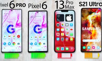 So sánh thời lượng pin iPhone 13 Pro Max với Galaxy S21 Ultra và Pixel 6 Pro