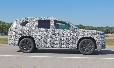 Honda CR-V ‘cỡ lớn’ bị bắt gặp đang chạy thử nghiệm, sẽ sớm ra mắt ‘so kè’ Hyundai Santa Fe