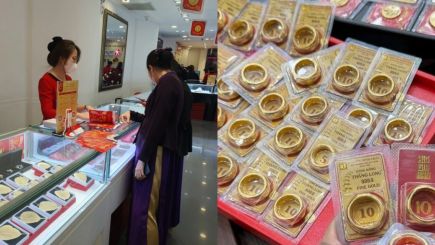 Giá vàng chốt phiên 17/12 bất ngờ quay đầu, SJC áp sát 156 triệu, thế giới vượt 4.300 USD gây chú ý giới đầu tư