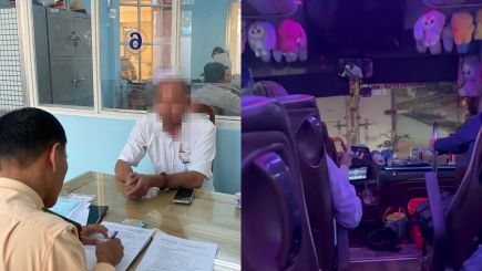 Tài xế ô tô khách truy đuổi xe tải sau va chạm chính thức bị mời lên làm việc, khai nhận lý do mất kiểm soát