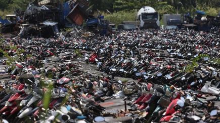 Đấu giá xe vi phạm tại TPHCM trong 30 phút, hơn 24.500 xe máy được bán, số tiền thu về vượt xa dự tính ban đầu