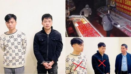 Lời khai 2 đối tượng cướp tiệm vàng ở Ninh Bình trong 30 giây, hé lộ nơi ẩn náu sau khi gây án