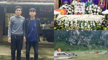 Gia cảnh thắt lòng của hai cha con ngư dân dũng cảm cứu sống 3 người vụ chìm đò