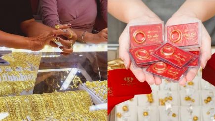 Giá vàng hôm nay 21/5: Vàng miếng SJC, nhẫn tròn trơn, 24K, 18K vụt tăng thêm 1 triệu/lượng, chênh lệch thế giới kỷ lục