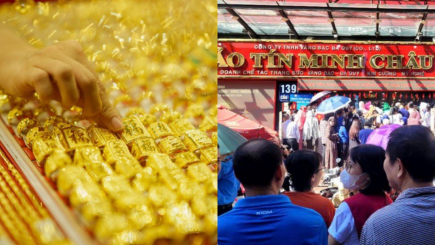 Bảng giá vàng hôm any 13/8: Vàng miếng SJC nhẫn trơn 9999 tăng giảm trái ngược, giá cả rất khó lường