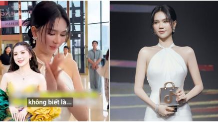 Ngọc Trinh ‘chạy vội’ khi được hỏi về Ngân Collagen, biểu cảm khiến CĐM thích thú
