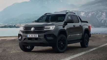 Bán tải Volkswagen Amarok Dark Label 2026 ra mắt: Hầm hố, hiện đại và cực ngầu