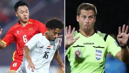 Xác định danh tính trọng tài trận U23 Việt Nam vs U23 Saudi Arabia: Tỷ lệ thổi penalty cao tuyệt đối