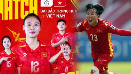 Trực tiếp ĐT Việt Nam vs ĐT Đài Bắc Trung Hoa - VCK Asian Cup 2026: Bích Thùy lập siêu phẩm khó tin?