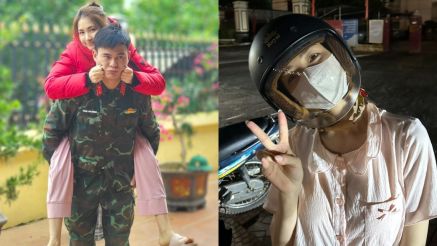 Đại úy Thăng Văn Cương lần đầu nhắc đến Hoà Minzy, khoảnh khắc bên con riêng nữ ca sĩ gây chú ý