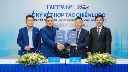 Ford Việt Nam và Vietmap ký kết hợp tác chiến lược, cung cấp thêm giải pháp hỗ trợ lái xe thông minh