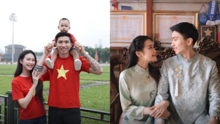 2 năm hôn nhân của Đoàn Văn Hậu và Doãn Hải My: Tổ ấm viên mãn, cùng nhau vượt sóng gió