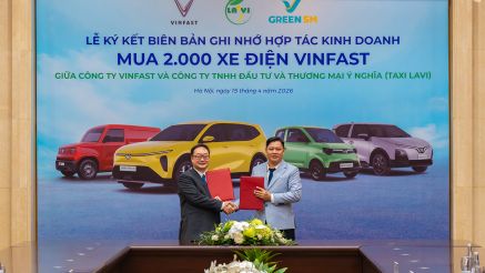 Taxi Lavi chuyển đổi toàn bộ sang xe điện VinFast - tham gia mạng lưới vận tải Xanh GSM
