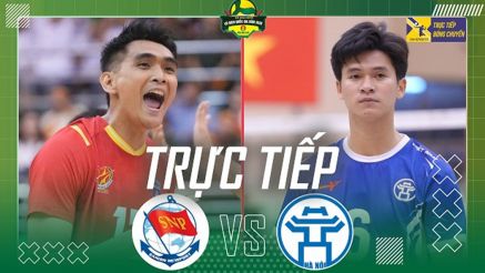 Link xem trực tiếp bóng chuyền Cúp Hùng Vương hôm nay 25/4 - Thể Công Tân Cảng đối đầu Hà Nội