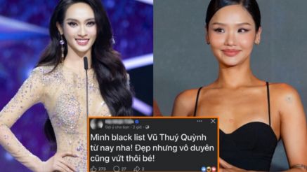 Danh tính NTK tuyên bố ‘blacklist’ Vũ Thuý Quỳnh vì phát ngôn ‘vô duyên’ đụng đến Miu Lê?