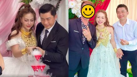 Diễn viên Kinh Quốc tái hôn lần thứ ba sau 5 năm vợ đại gia bị bắt, vợ trẻ gây chú ý
