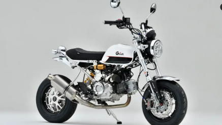 Honda Monkey 125 độ gắp sau đơn, chiếc xe minibike nhưng chất đến từng chi tiết