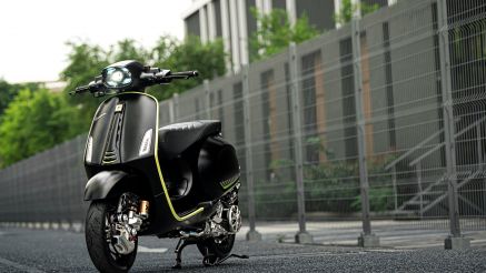 Vespa 150 độ 'tới nóc': Dàn Brembo, Shark X2 và 101 Factory phủ kín từng chi tiết