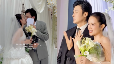 Vương Anh Ole và Mai Bừng bất ngờ tổ chức đám cưới kín tiếng: Hé lộ khoảnh khắc khóa môi gây sốt