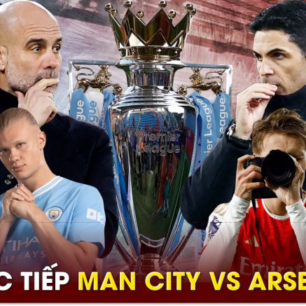 Xem trực tiếp bóng đá Man City vs Arsenal ở đâu, kênh nào? Link xem trực tiếp Ngoại hạng Anh K+ HD