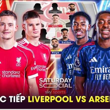 Xem trực tiếp bóng đá Liverpool vs Arsenal ở đâu, kênh nào? Link xem trực tiếp Ngoại hạng Anh K+ HD
