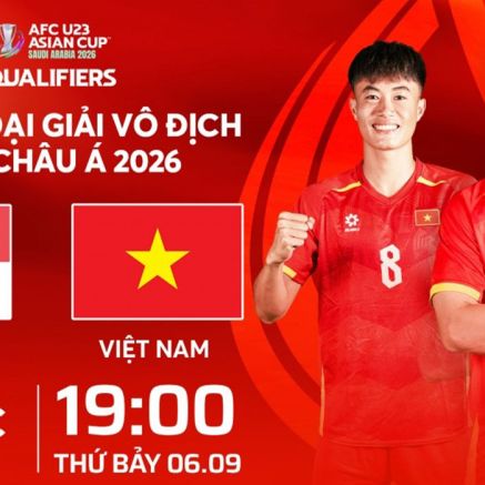 Xem trực tiếp U23 Việt Nam vs U23 Singapore ở đâu, kênh nào? Link xem trực tiếp VL U23 châu Á