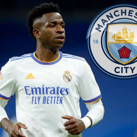 Đi trước Man United một bước, Man City ấn định mức giá chiêu mộ Vinicius từ Real Madrid