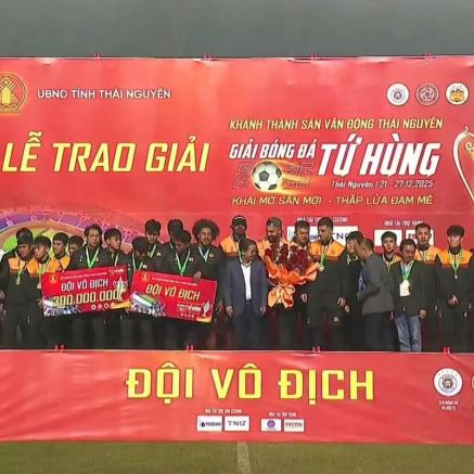 Kịch bản khó tin, HAGL vô địch Cúp Tứ hùng Thái Nguyên 2025 dù thua lượt cuối