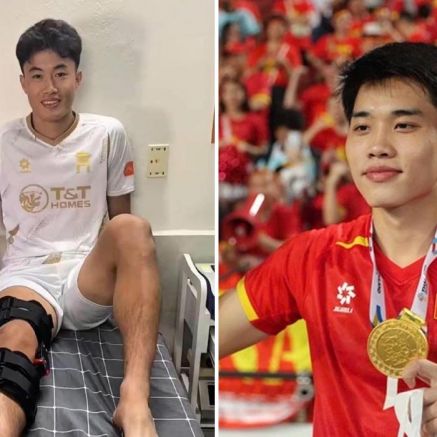 Lỡ hẹn với QBV Việt Nam 2025, Đình Bắc bất ngờ làm 1 điều xúc động với đàn anh trước VCK U23 châu Á