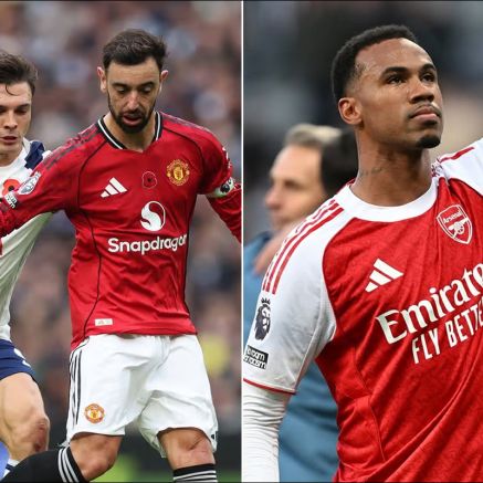 Kết quả bóng đá Ngoại hạng Anh hôm nay: Man Utd đại thắng Tottenham; Arsenal bất ngờ sảy chân?