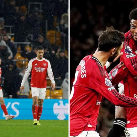 Kết quả bóng đá hôm nay: Arsenal nguy cơ mất ngôi đầu; Man Utd nhận cú hích trên BXH Ngoại hạng Anh?