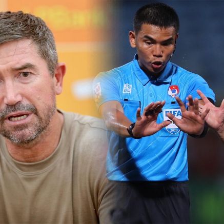 Đội nhà thua cay đắng Thể Công Vietel, HLV Hà Nội FC yêu cầu trọng tài V.League 'học lại' luật