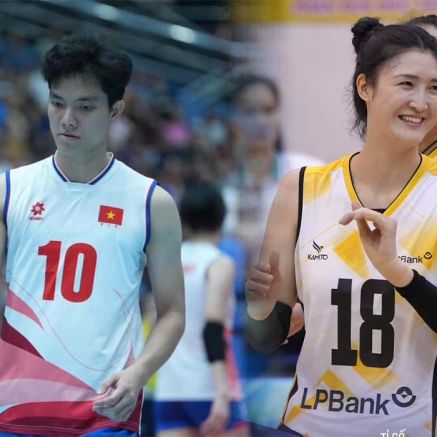 Bích Tuyền xuất hiện tại Cup Hoa Lư - Bình Điền, biểu cảm của ngôi sao bóng chuyền Việt Nam gây chú ý